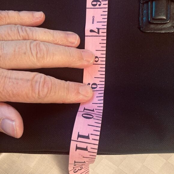 Francesco Biasia Black Nylon Shoulder Bag - Picture 9 of 11